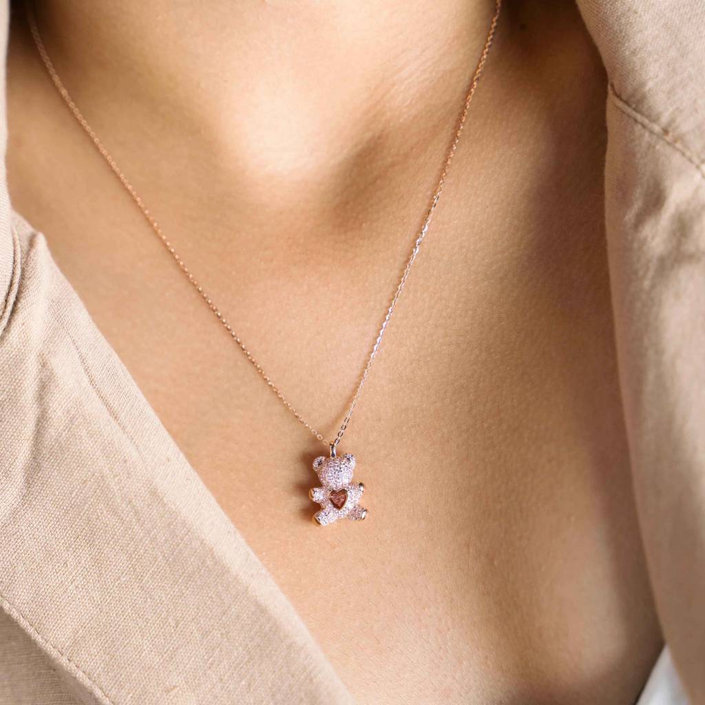 Iced Teddy Pendant : NL0013
