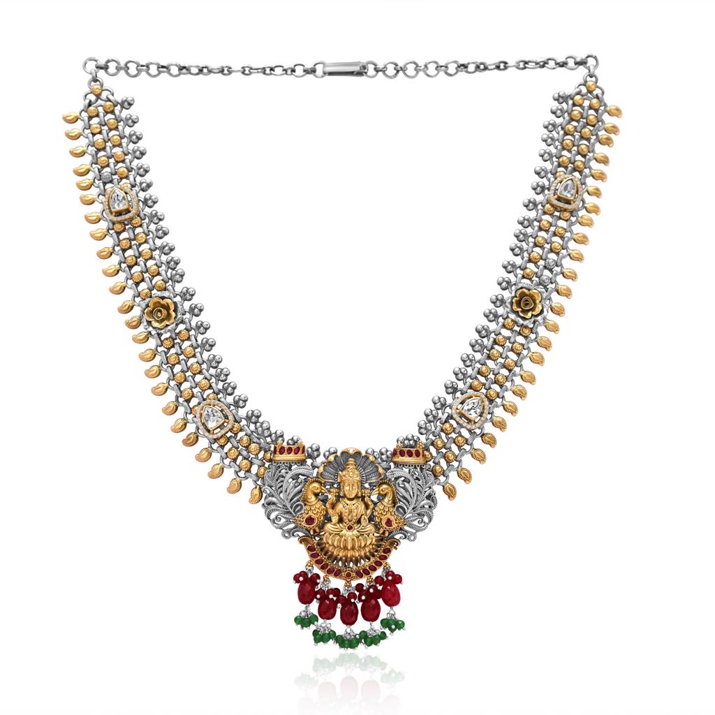 925 Pure Antique Silver Tribal Necklace | Iconic Antique Jewelry For Women : NL1043