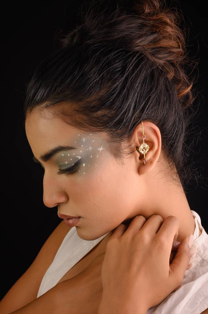 Root Chakra Ear Pin : TJCrootep