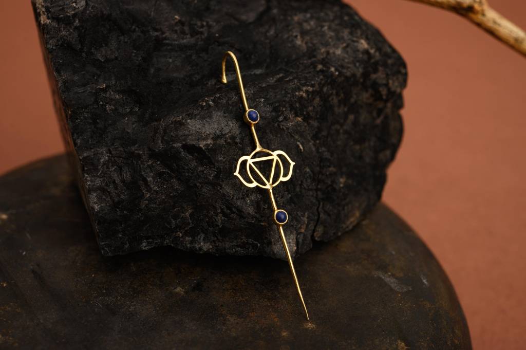 Thirdeye Chakra Ear Pin : TJCthirdeyeep