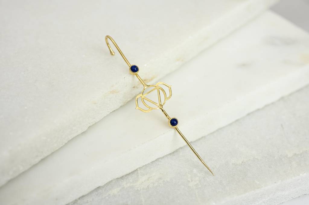 Thirdeye Chakra Ear Pin : TJCthirdeyeep