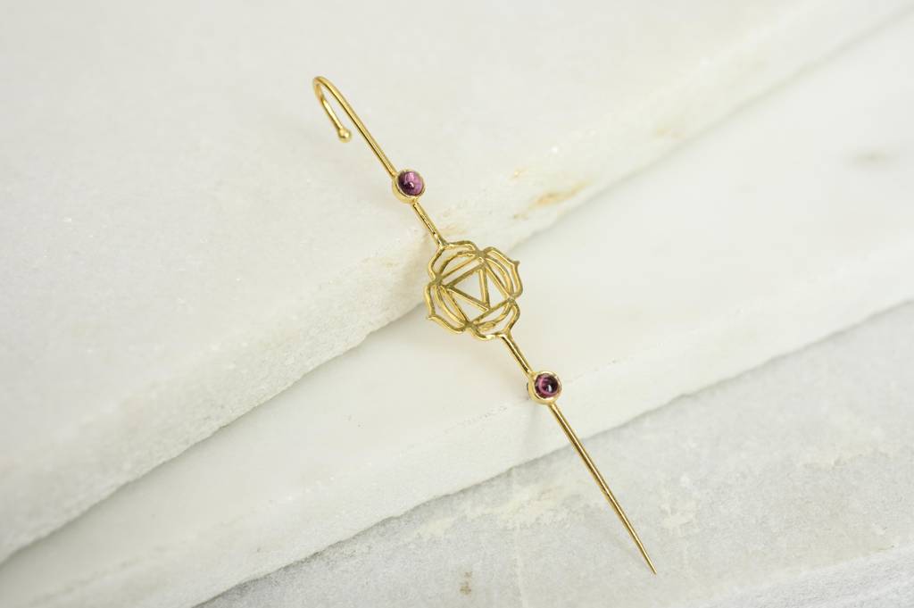 Root Chakra Ear Pin : TJCrootep