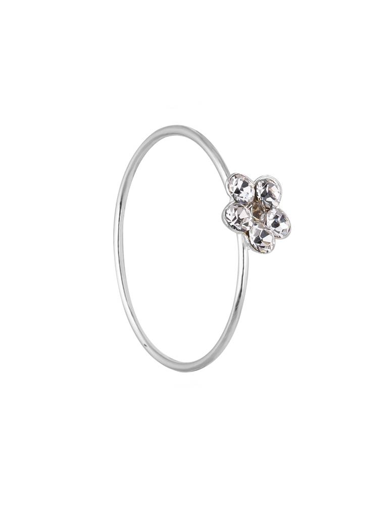 Giva 925 Sterling Silver Floral Nose Ring