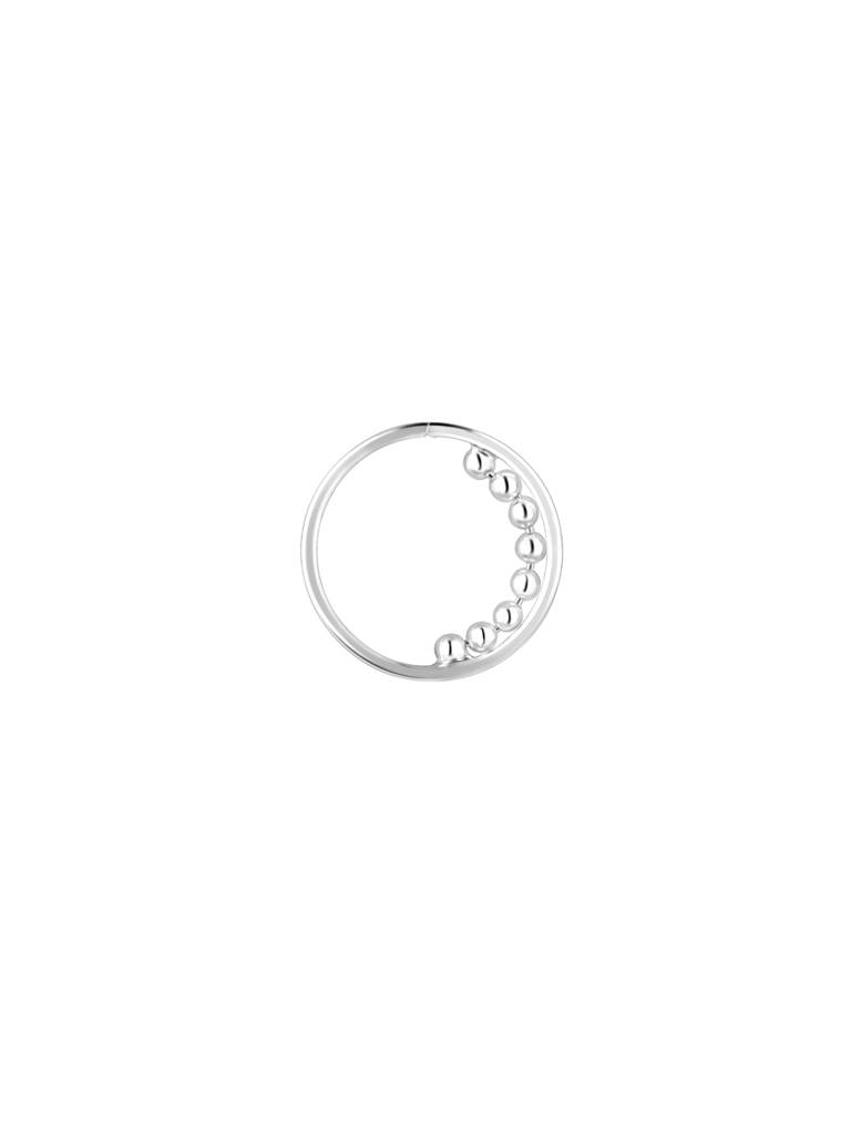 Giva 925 Sterling Silver Chain Beads Nose Ring