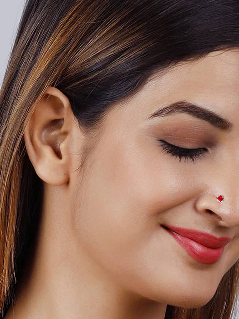 Giva 925 Sterling Silver Classic Beauty Nose Pin