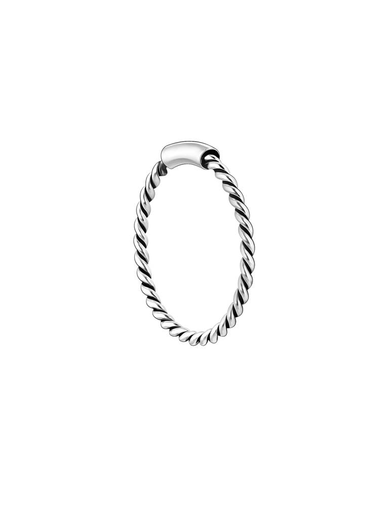 Giva 925 Sterling Silver Oxidised Silver Simple Nose Ring