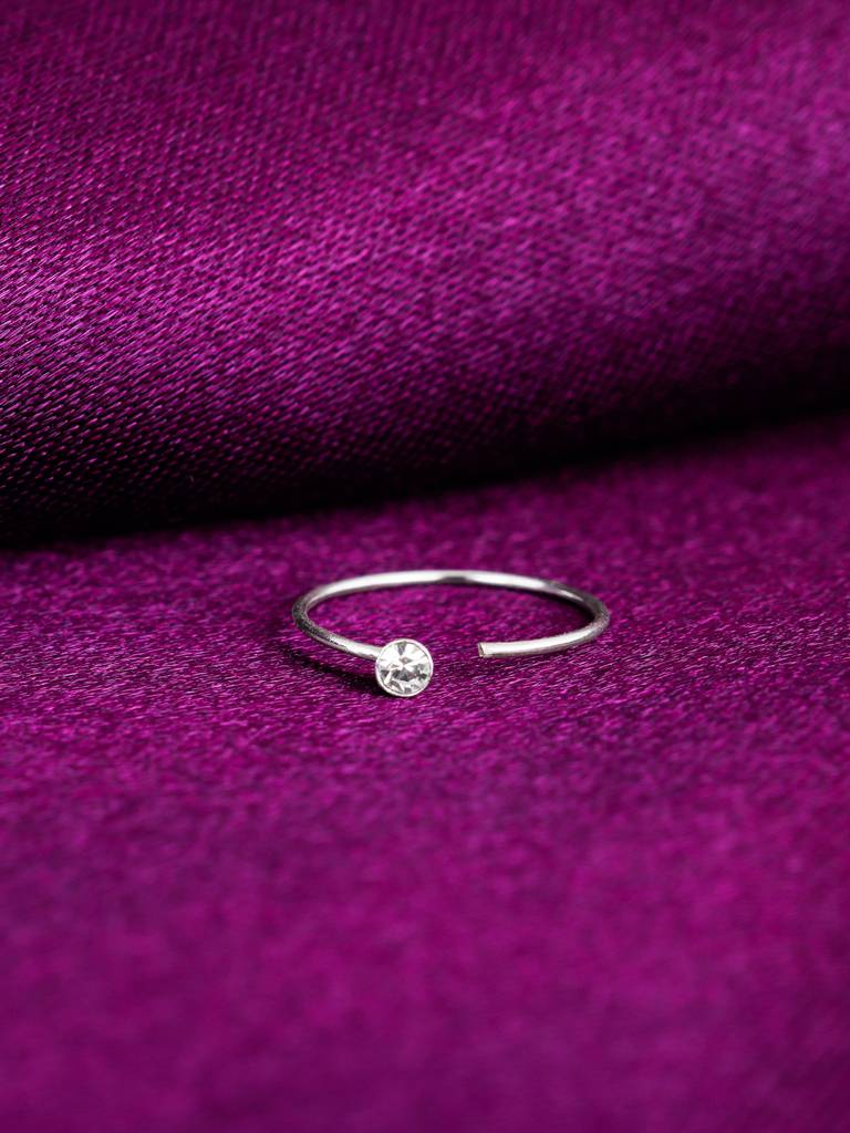 Giva 925 Sterling Silver Be Beautiful Nose Ring