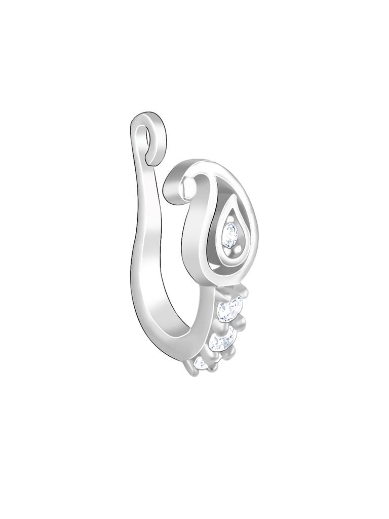 Giva 925 Sterling Silver Mango Fusion Nose Pin
