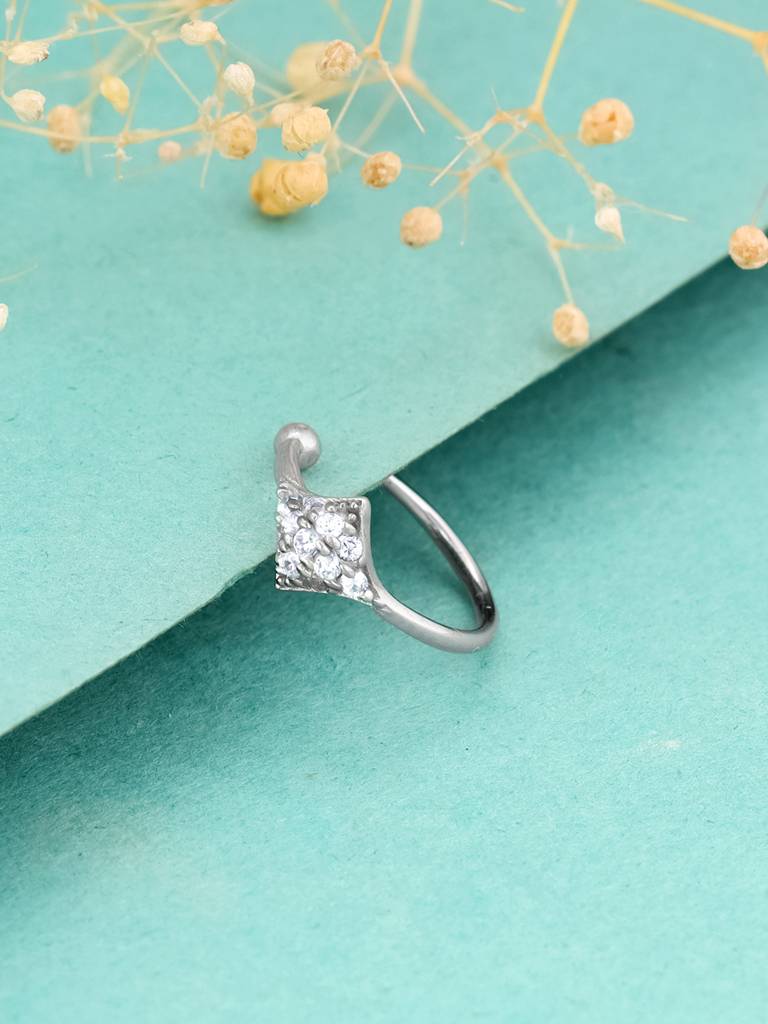 Giva 925 Sterling Silver Timeless Simplicity Nose Pin