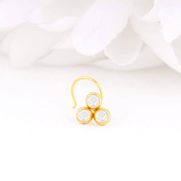925 Silver Heeriye Nose Pin For Women : NP0179