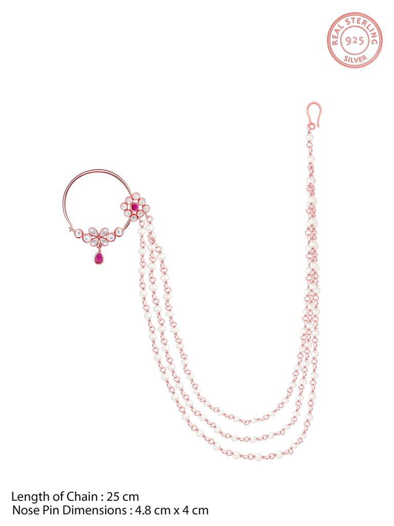 Giva 925 Silver Rose Gold Aaj Sajeya Nath : NP0181