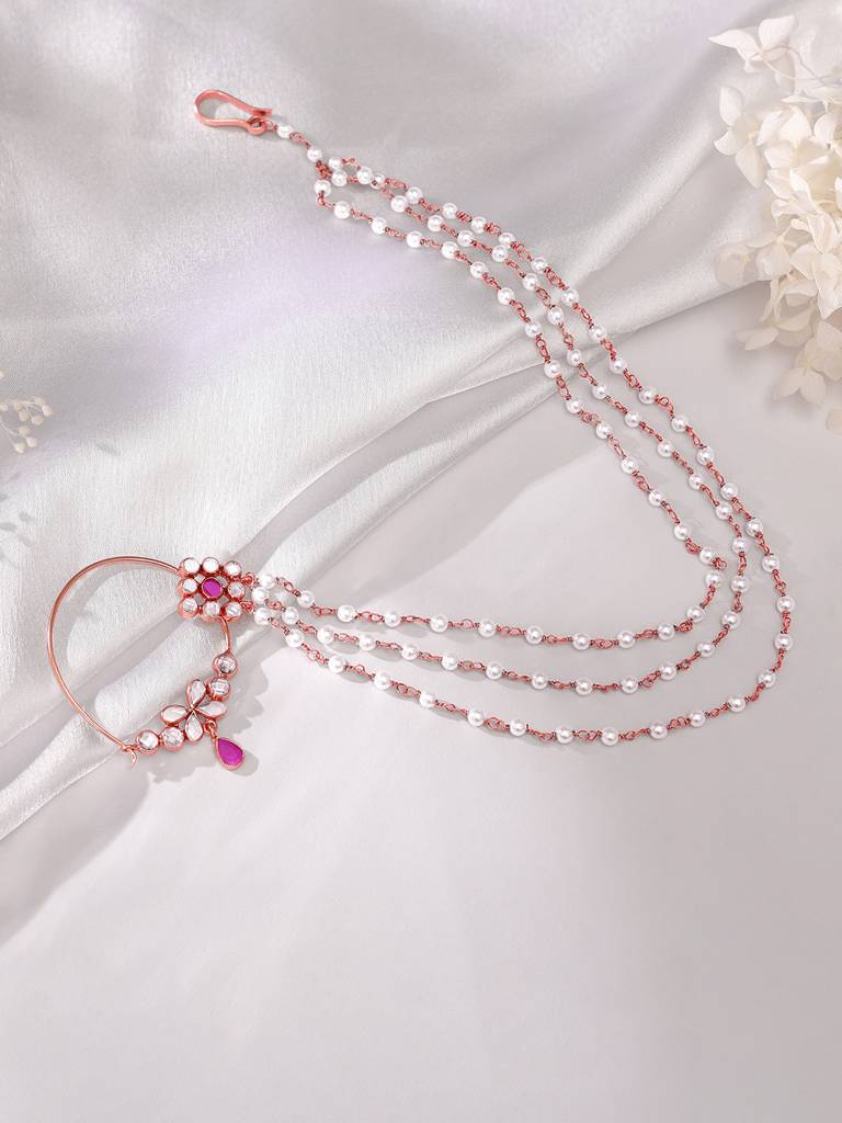 Giva 925 Silver Rose Gold Aaj Sajeya Nath : NP0181