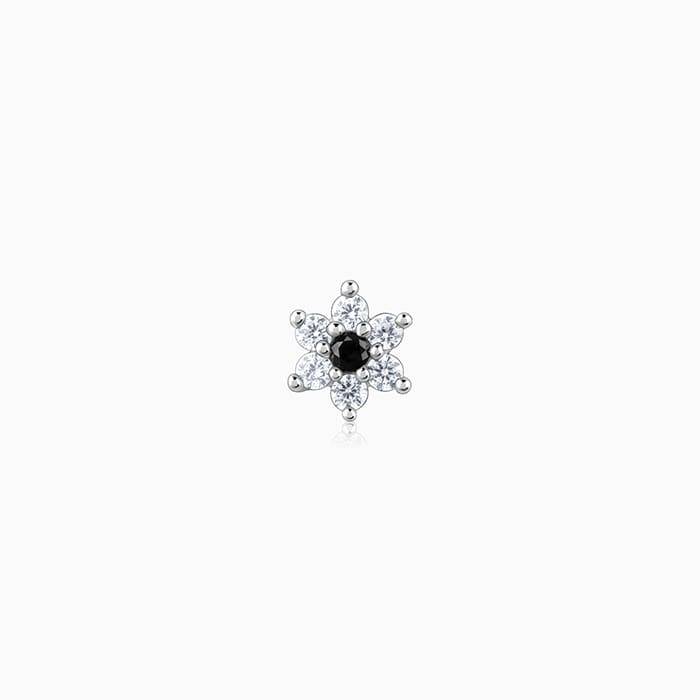 Giva 925 Silver Star Gaze Nosepin| Nose Pin For Women And Girls | With Certificate Of Auth : NP0209