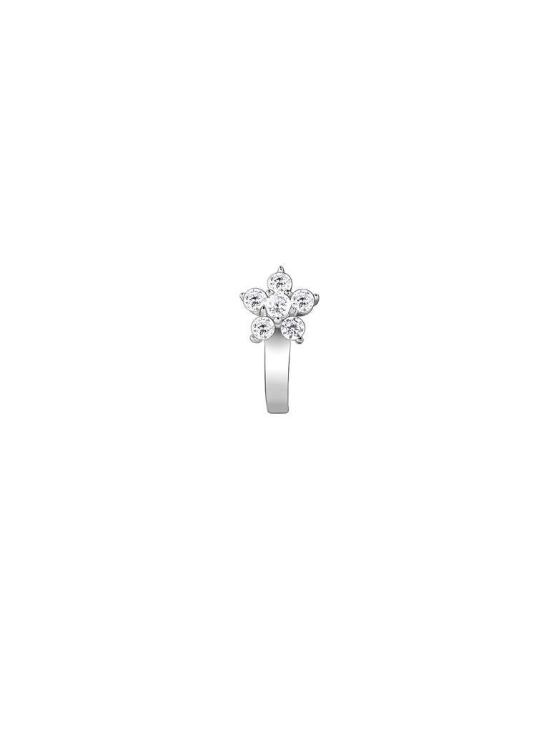 Silver Rhea Nose Pin (Clip On) : NP0219