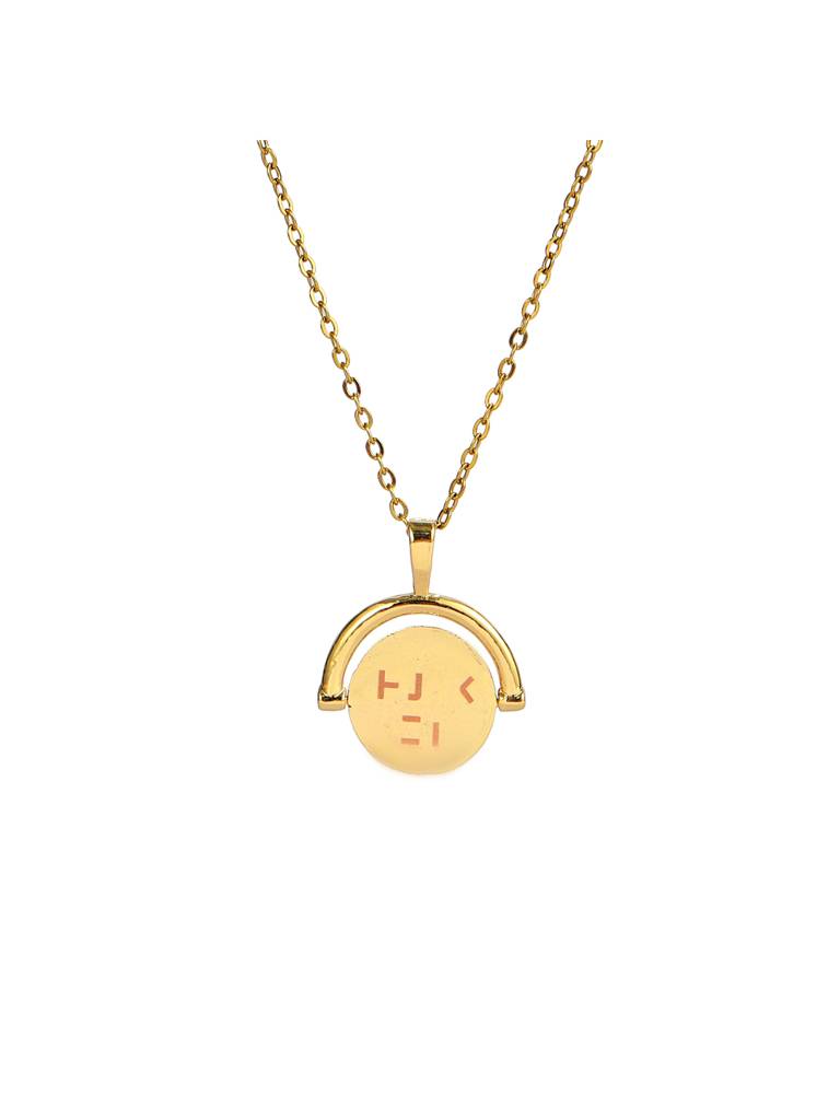 Hidden Note Necklace For Women & Girls Neck Chain Jewellery Accessories : NS14389-G