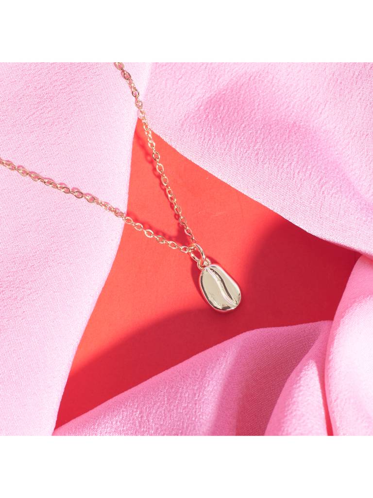 Seashell Charm Necklace For Women & Girls Neck Chain Jewellery Accessories : NS14421-G