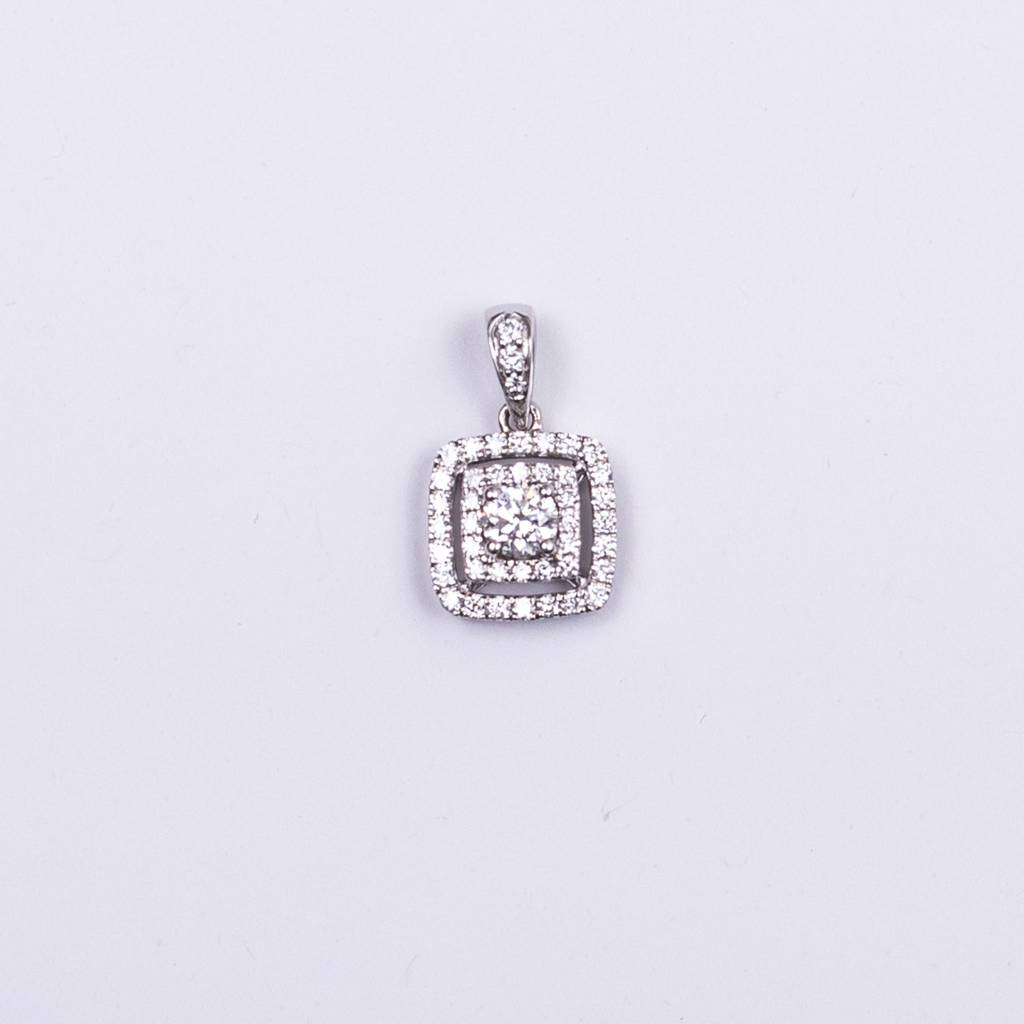 Agnihotra - Diamond Pendant : NS14LSFP0370