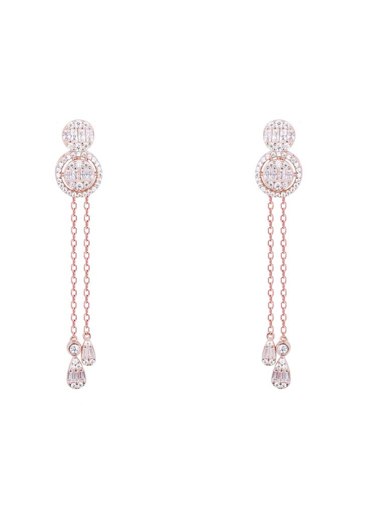 Circlet Symphony Silver Necklace Set In Silver : AFNS58