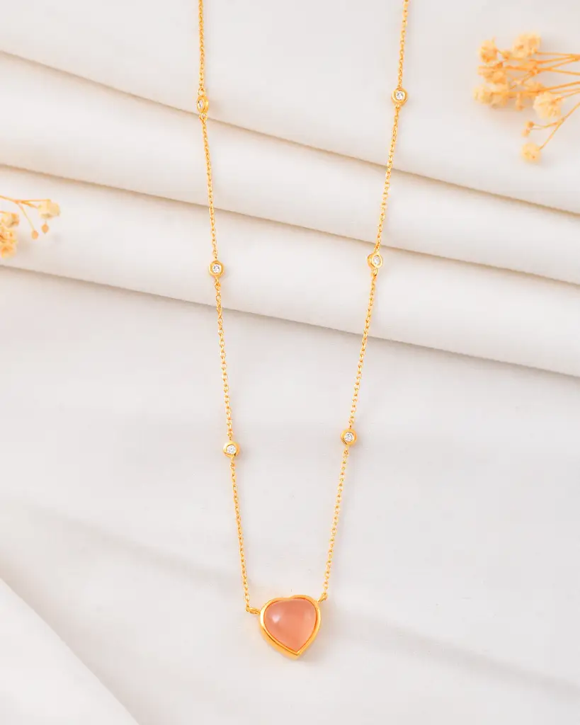 0.19 Carat Pink Love Neckpiece : NSP09
