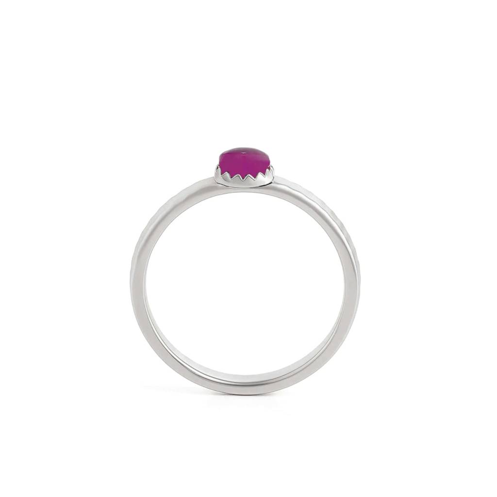 Women 925 Sterling Silver Cubic Zirconia Crimson Crown Vanki Ring : NVRWW017001