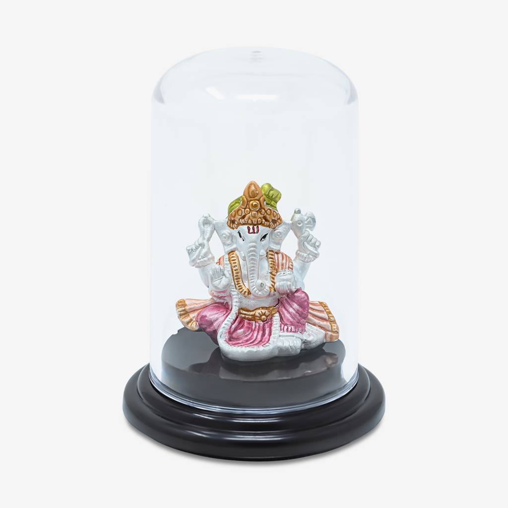 Touch925 999 Silver Majestic Gajmukh Idol : OI15