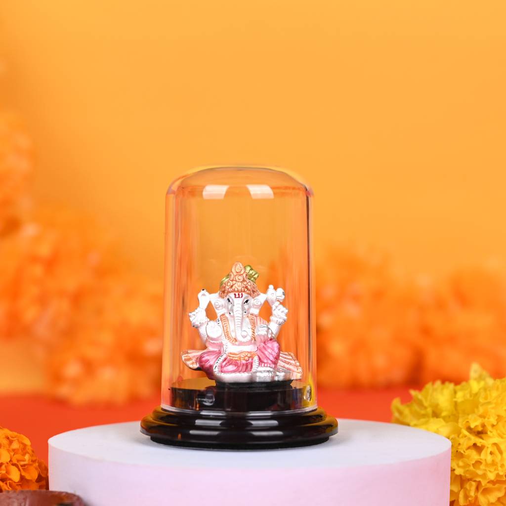 Touch925 999 Silver Majestic Gajmukh Idol : OI15