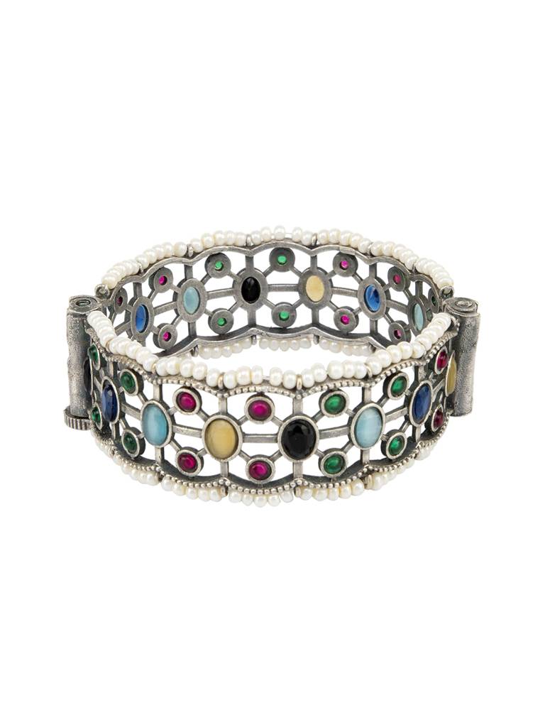 Navratna Harmony Bangle Set : OXYBAN1550