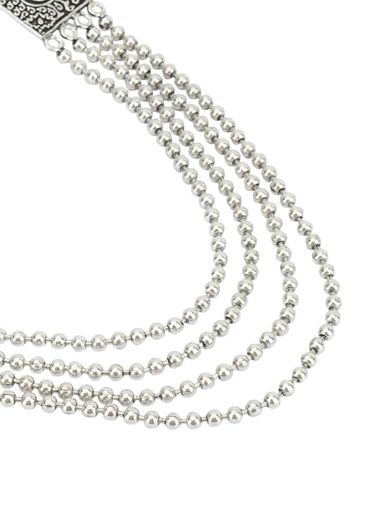 Firoza Oxidized Silver Toned Lakshay Hair Accessory : OXYHAIRACC1187