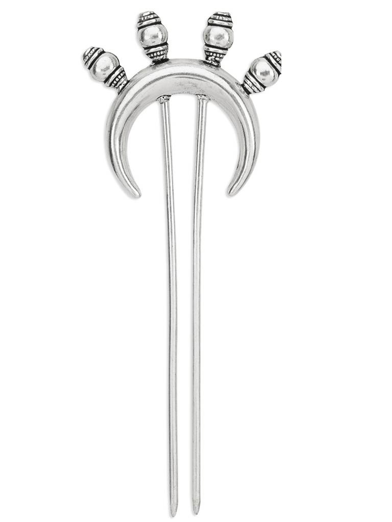 Firoza Oxidized Silver Plated Arrow Hair Stick : OXYHP_785A