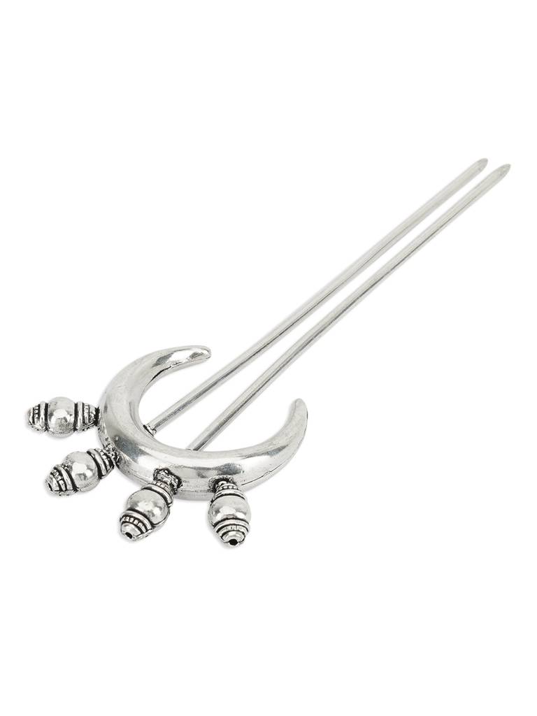 Firoza Oxidized Silver Plated Arrow Hair Stick : OXYHP_785A