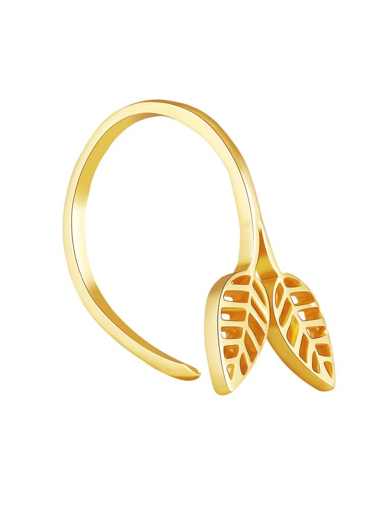 GIVA 925 Sterling Silver Golden Foliage Fantasy Earrings