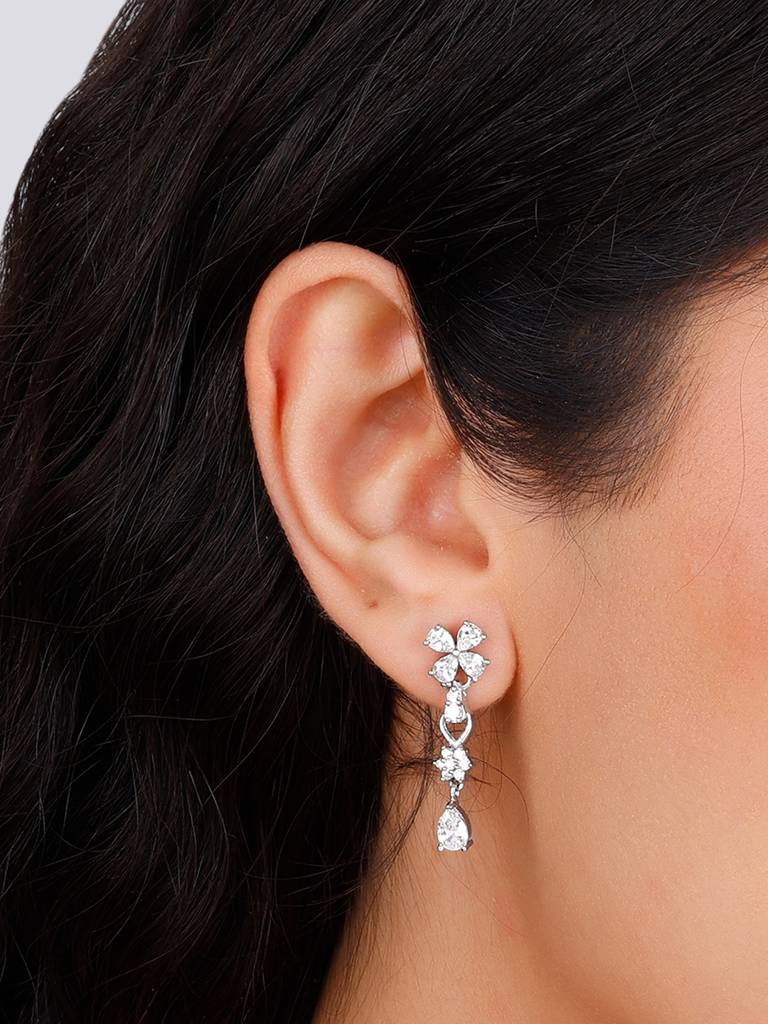 Giva 925 Sterling Silver Elegant Zircon Set