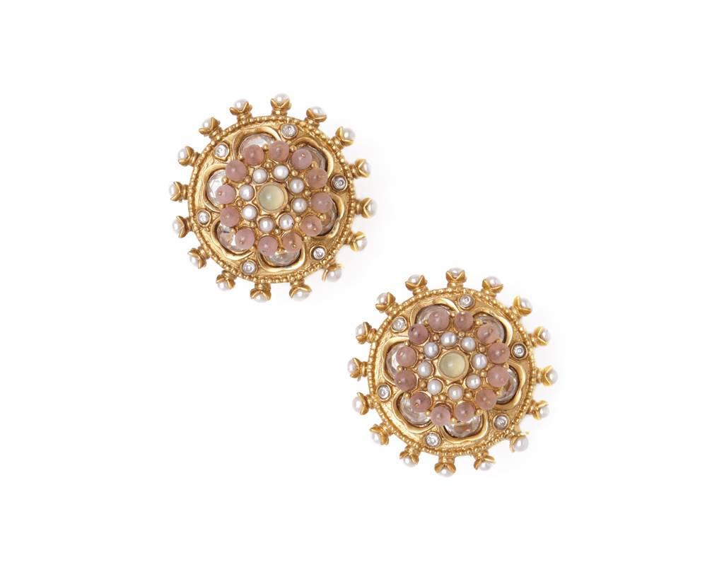 Dusty Rose Studs : 1016