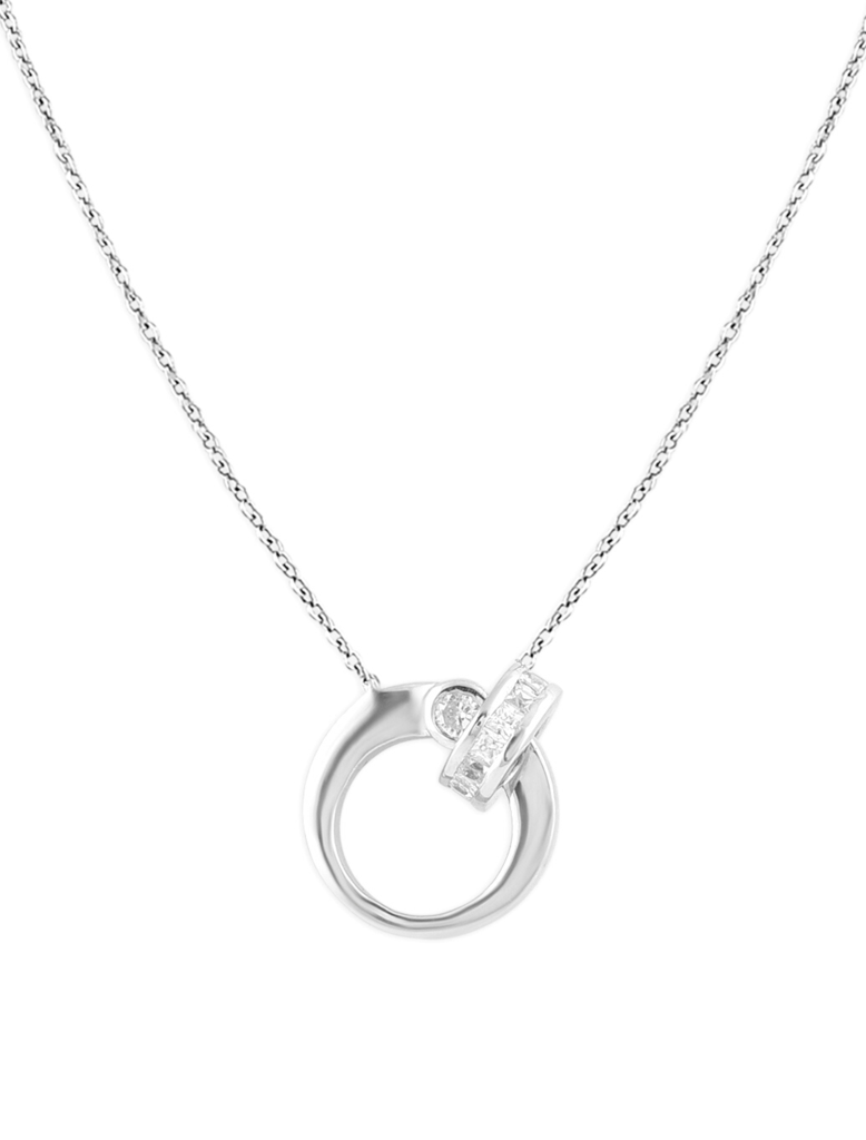 925 Silver Hollow Pendant