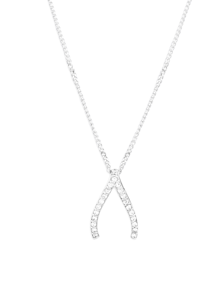 925 Silver Wishbone Pendant