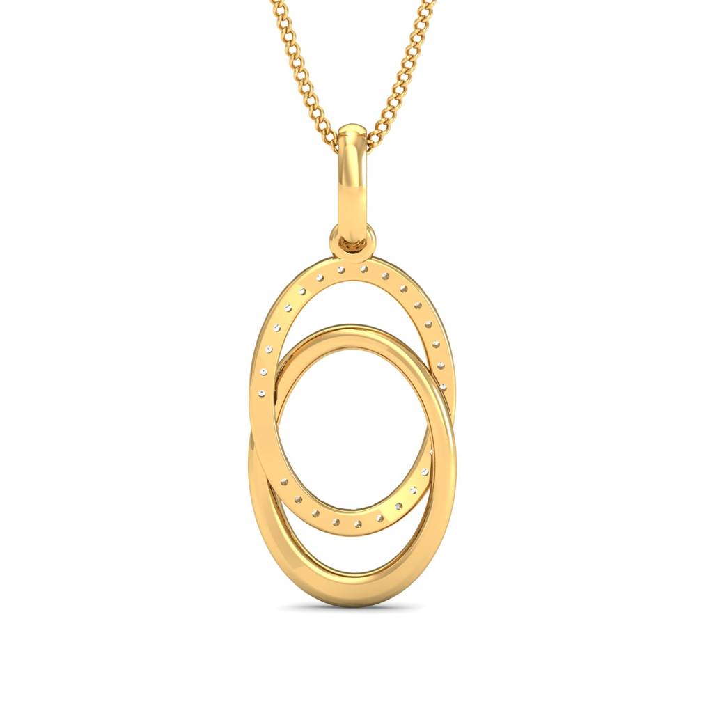 KuberBox 18K Yellow Gold Raelyn Pendant