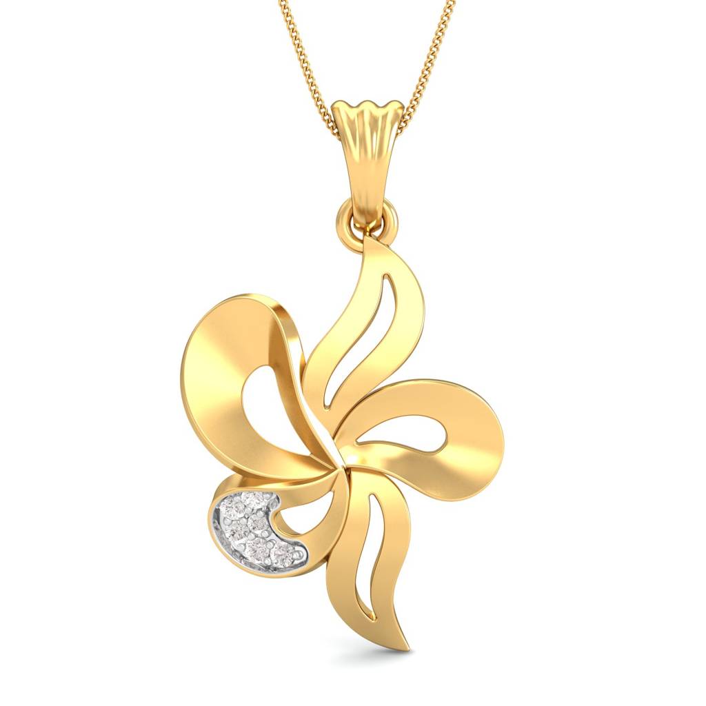 KuberBox 18K Yellow Gold Craftsman's Pride Pendant