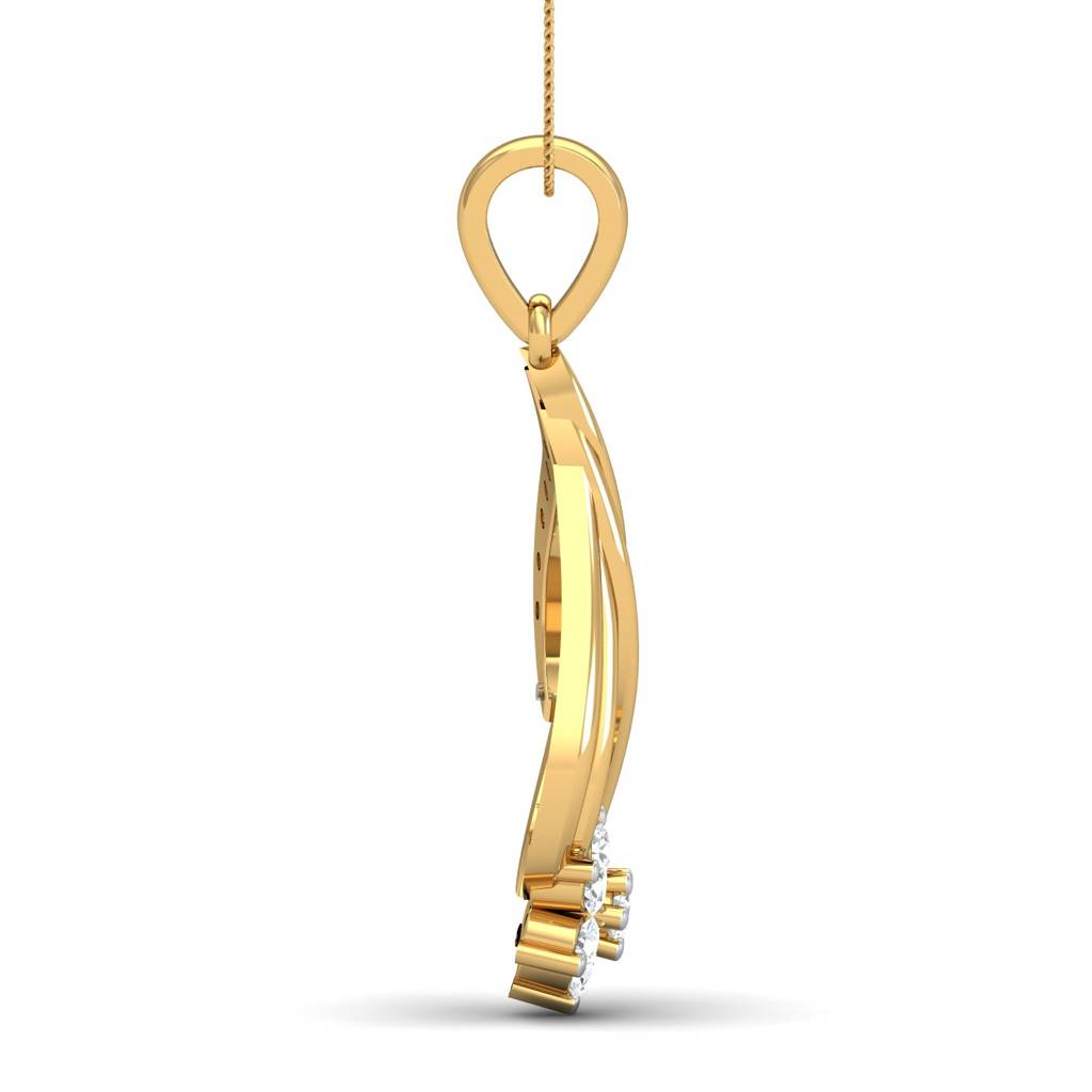 KuberBox 18K Yellow Gold Pagparisin Pendant