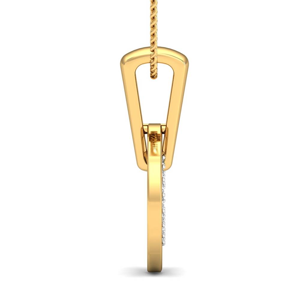 KuberBox 18K Yellow Gold El Cerco Pendant