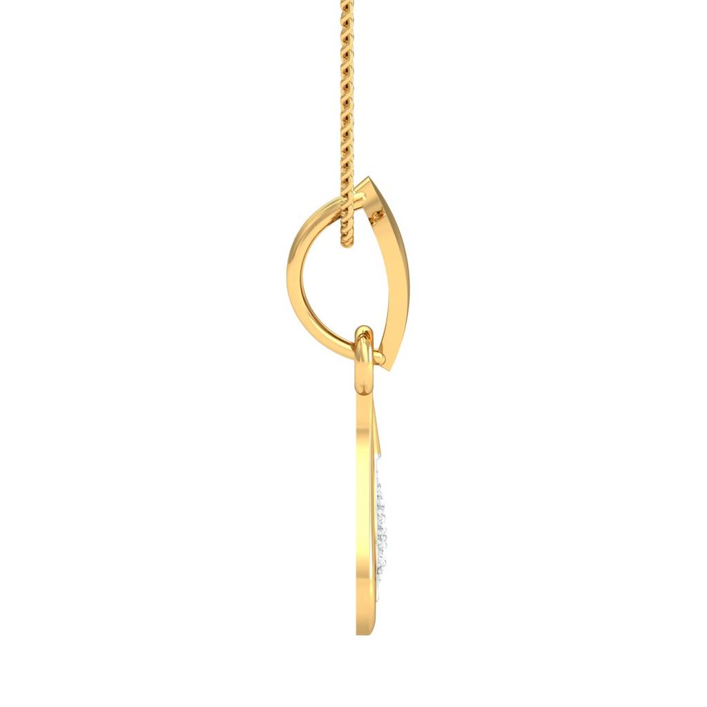 KuberBox 18K Yellow Gold Supreme Elegance Pendant