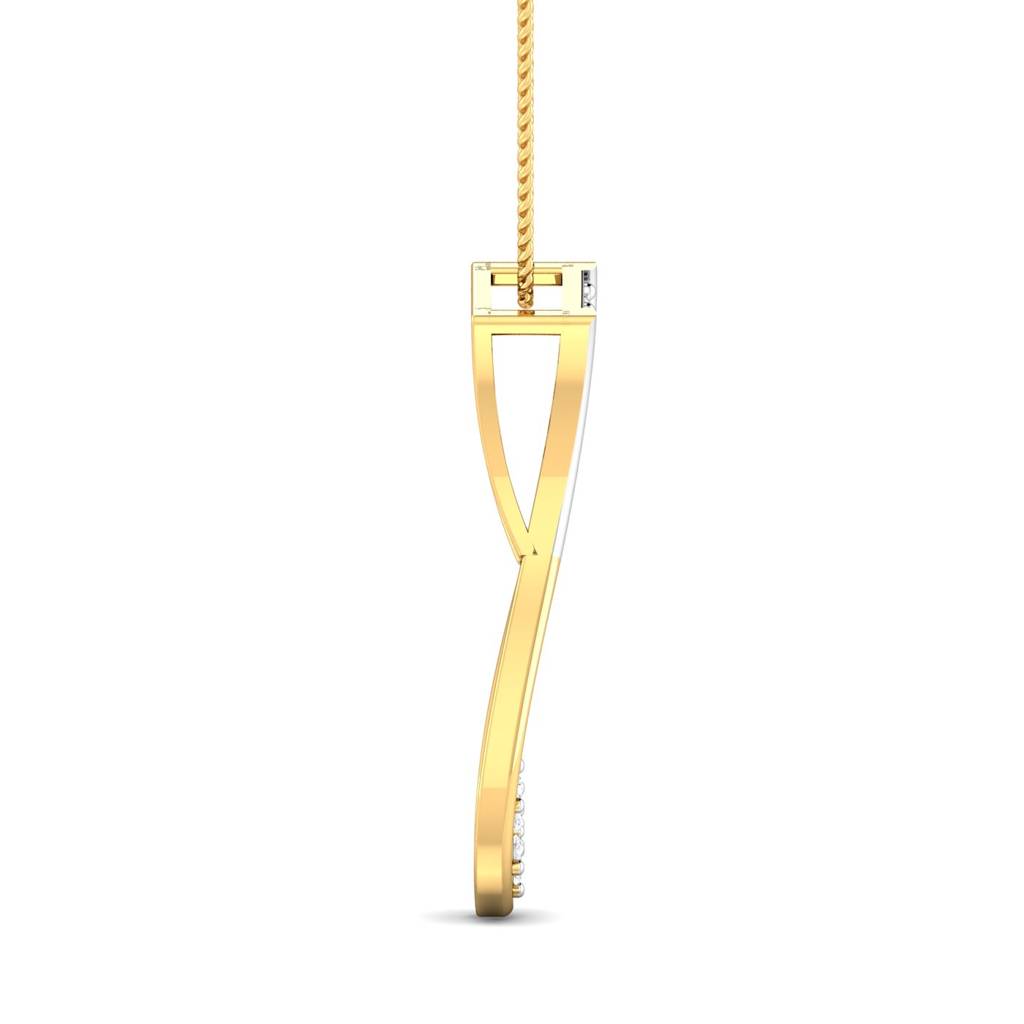 KuberBox 18K Yellow Gold Anouk Pendant