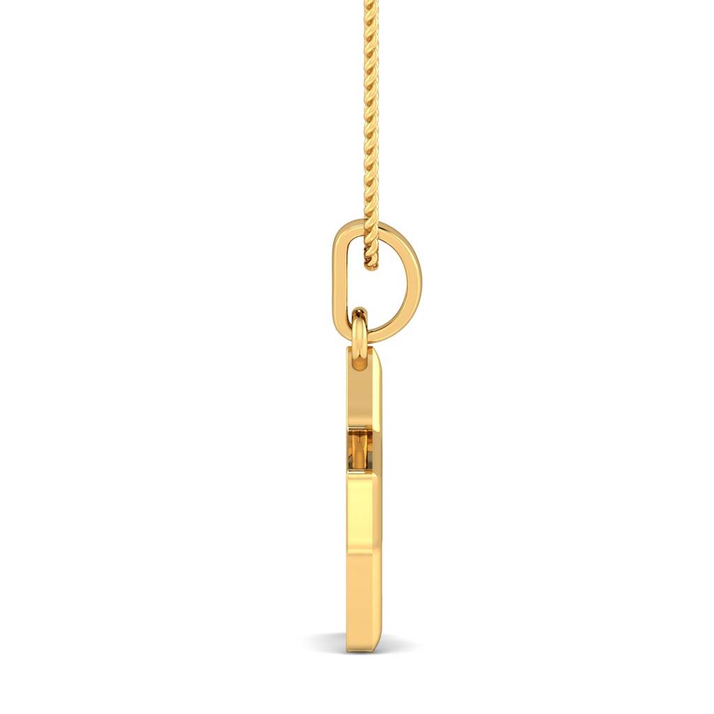 KuberBox 18K Yellow Gold Antonina Star Pendant