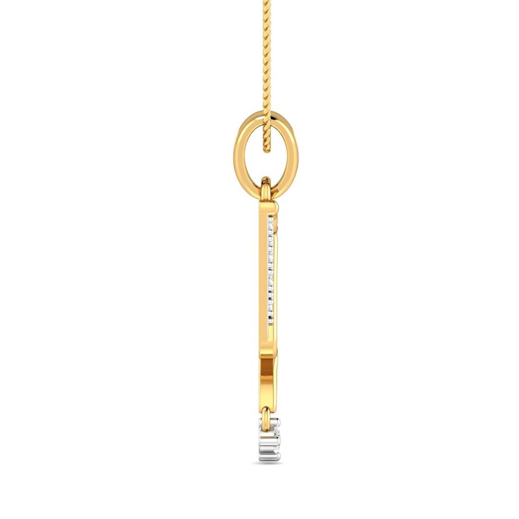 KuberBox 18K Yellow Gold Elisheva Pendant