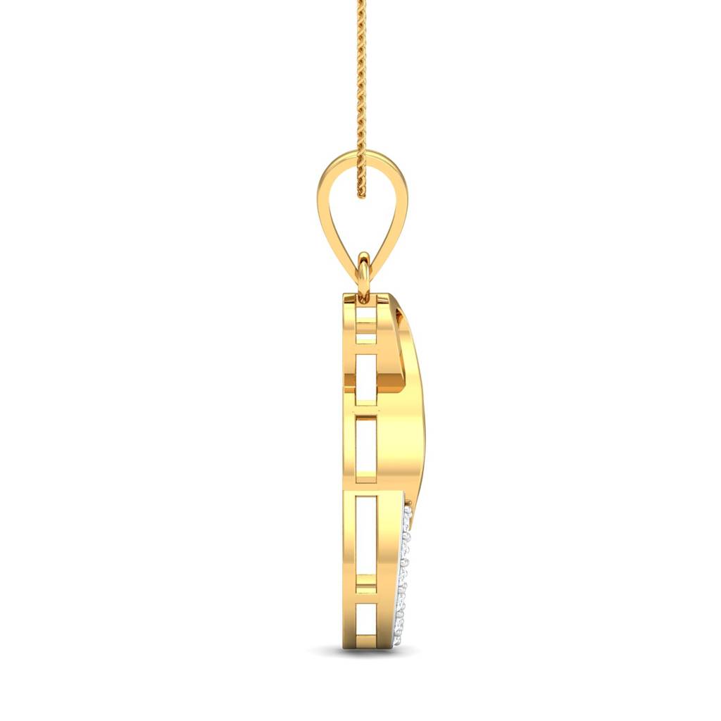 KuberBox 18K Yellow Gold Abimbola Pendant