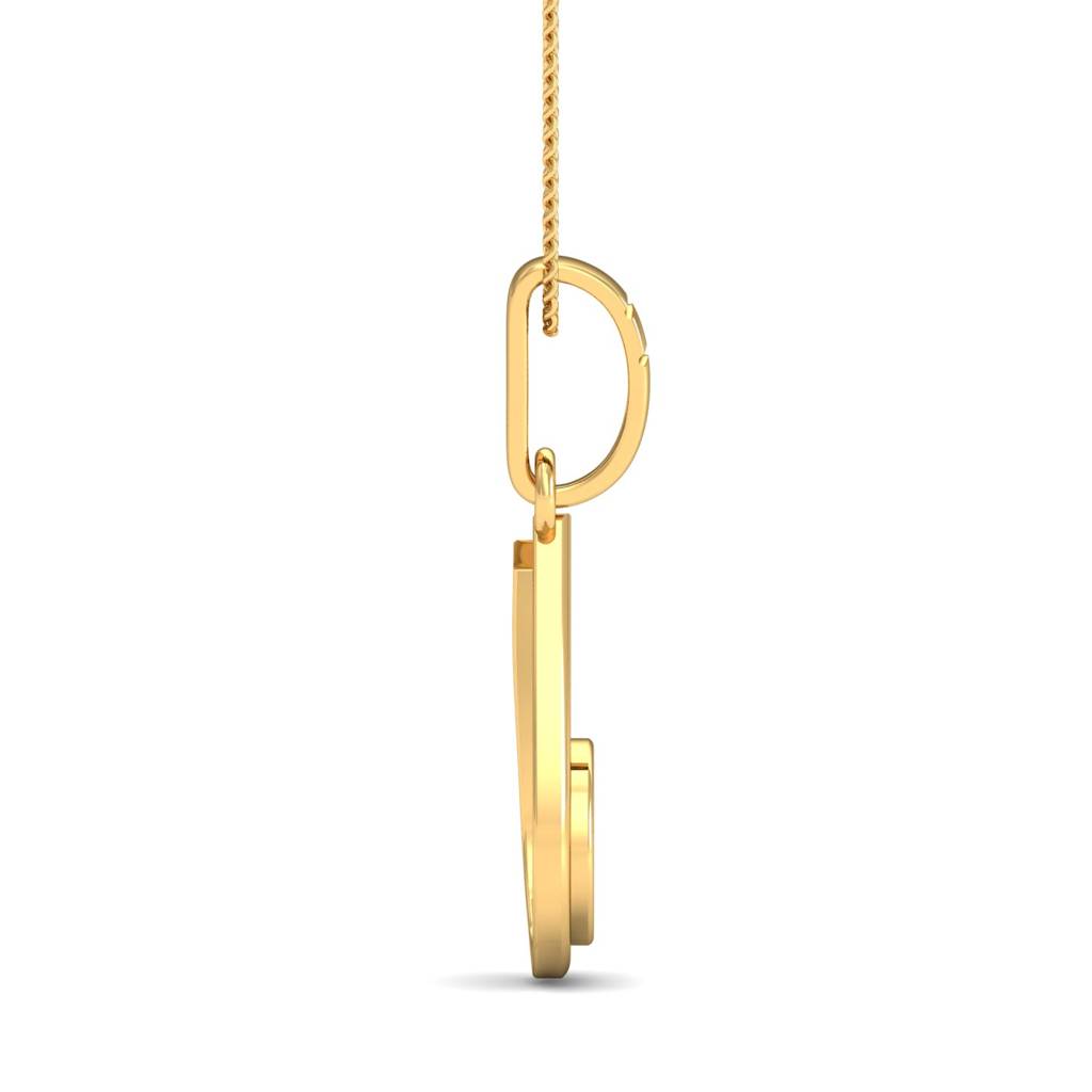 KuberBox 18K Yellow Gold Desta Pendant