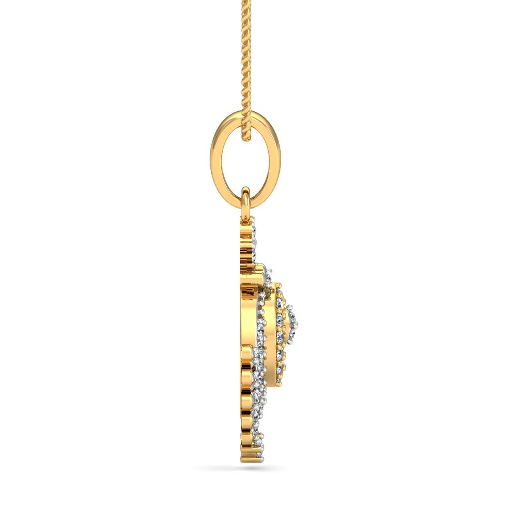 KuberBox 18K Yellow Gold Cautivadora Pendant