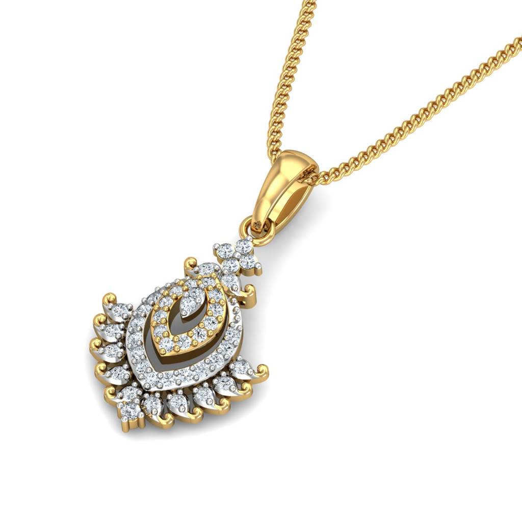 KuberBox 18K Yellow Gold Cautivadora Pendant