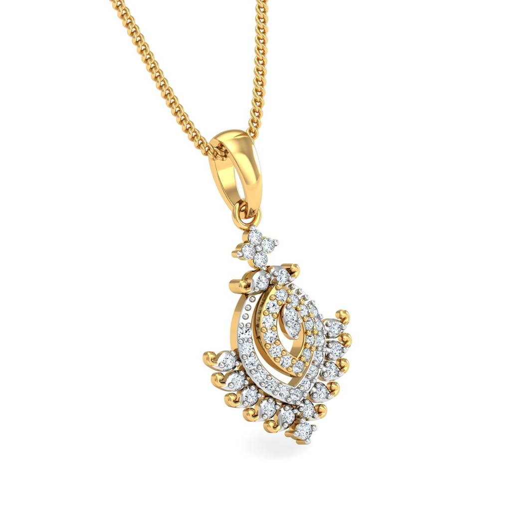 KuberBox 18K Yellow Gold Cautivadora Pendant