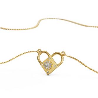 Heart Of Eternity Diamond Necklace : P560