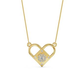 Heart Of Eternity Diamond Necklace : P560